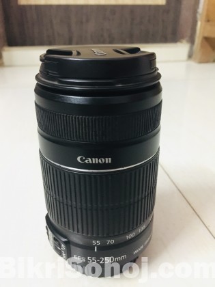 Canon 55-250 mm IS II Telephoto Zoom Lens
